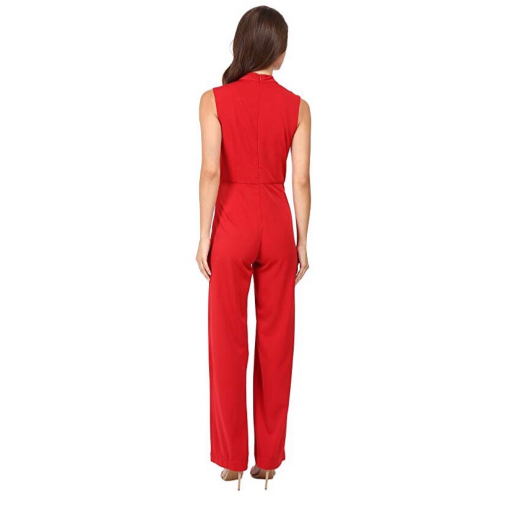Sold Rachel Antonoff RED JUMPSUIT disco plunge - Picture 5 of 8